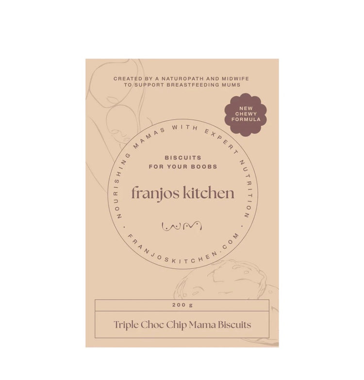 Franjos Kitchen - Lactation Cookies - Raspberry and White Chocolate